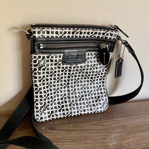 Coach Crossbody Bag Black & White